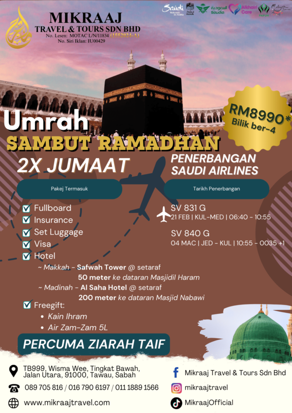 Umrah Sambut Ramadhan